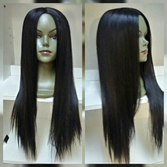 wigs by Asia Accessories - 20 inch mink yaki straight hair wig